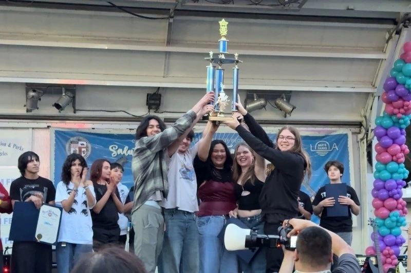 SoundCheck Music Schools Student Band Wins Battle of the Bands in Northridge, CA SoundCheck Music Schools Student Band Wins Battle of the Bands on 5-16-25 at Salute to Recreation Family Festival in Northridge, CA