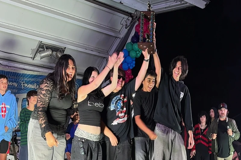 SoundCheck Music Schools Student Band Wins Battle of the Bands on 5-16-25 at Salute to Recreation Family Festival in Northridge, CA