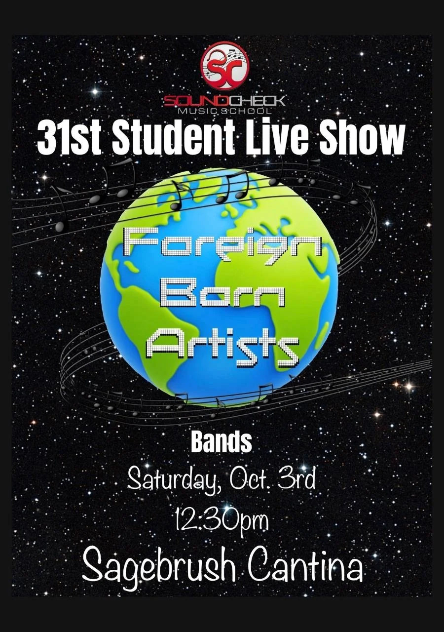 31st Student Live Show, Foreign Born Artists, Student Bands